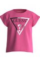 GUESS| T-shirt corta triangolo | Colore fucsia