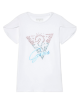 GUESS | T-shirt mm triangolo colorato | Colore bianco