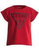 GUESS | T-shirt corta triangolo| Colore rossa