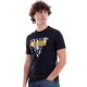 GUESS | T-shirt manica corta con logo floccato | Colore blu scuro